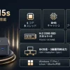 GMKtec M5SミニPCの製品仕様と主要なスペックを網羅したインフォグラフィック