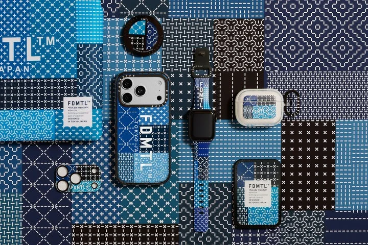 FDMTLコラボのスマホケース、Apple Watchバンド、イヤホンケースなどのテックアクセサリー