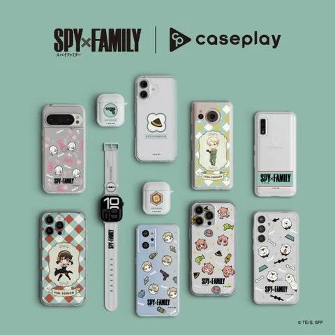 SPY×FAMILYデザインのスマホケース、イヤホンケース、ウォッチバンドの製品一覧
