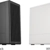 HAVN BF 360 Flow Solid PCケースのブラックとホワイトのカラーバリエーション