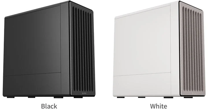 HAVN BF 360 Flow Solid PCケースのブラックとホワイトのカラーバリエーション