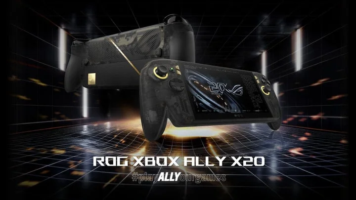 ROG設立20周年記念モデルのポータブルゲーム機「ROG XBOX Ally X20」本体