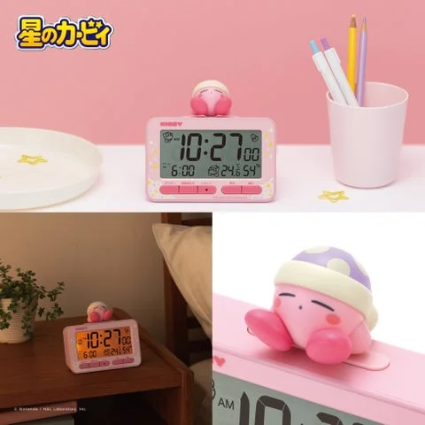星のカービィデジタルめざまし時計の全体像