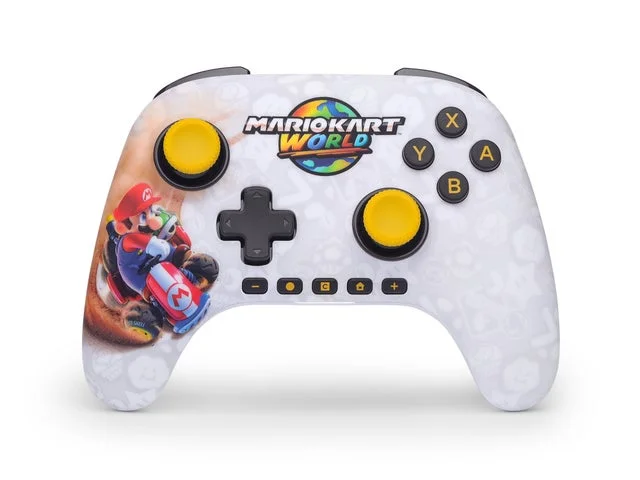 マリオカート ワールドデザインのワイヤレスコントローラー正面