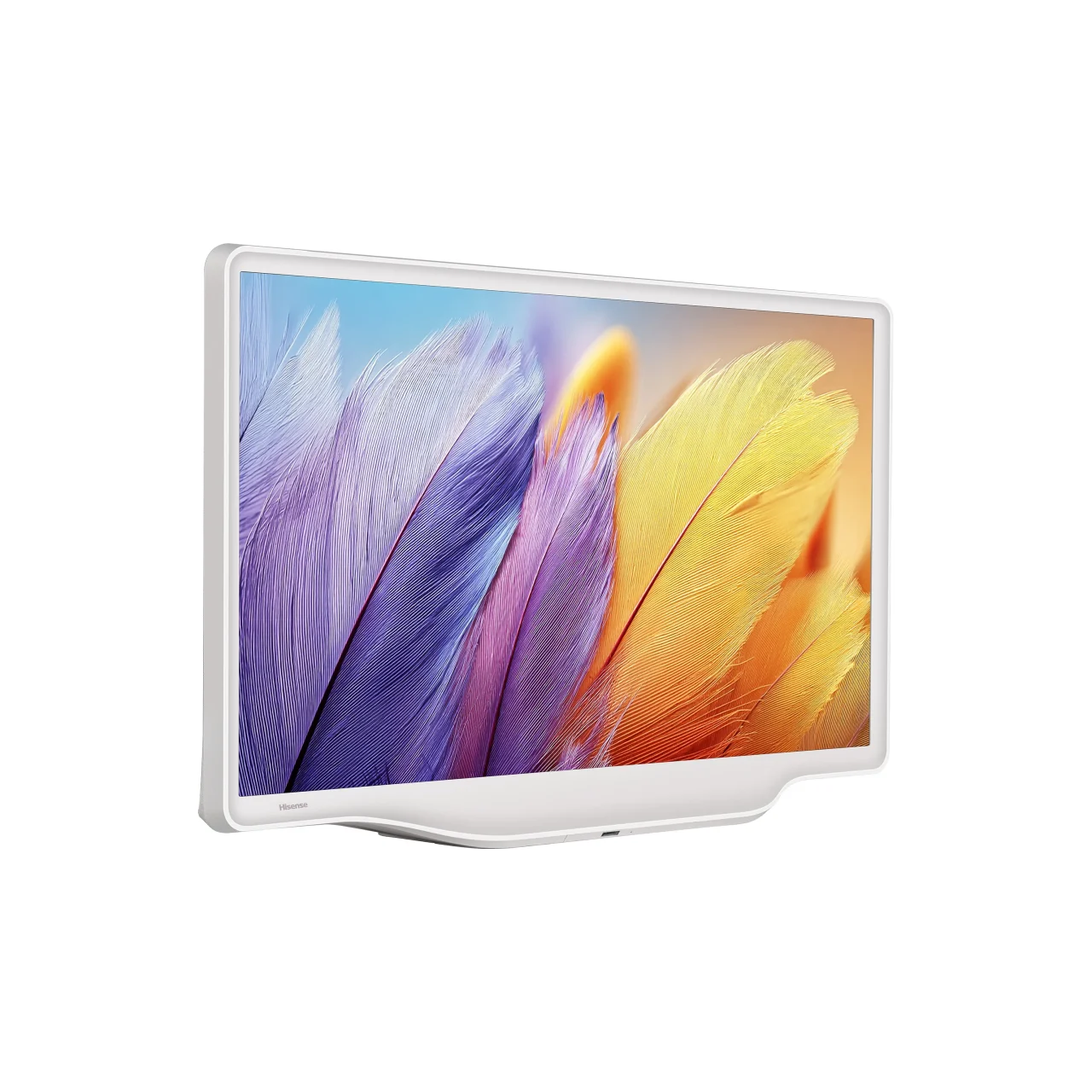 斜めから見たHisense 32A5Sの本体