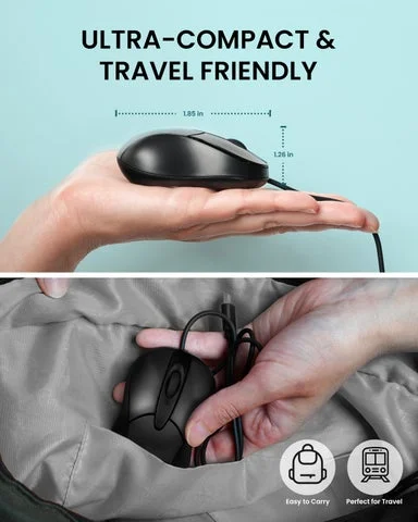 手のひらに収まるサイズ感とバッグへの収納例