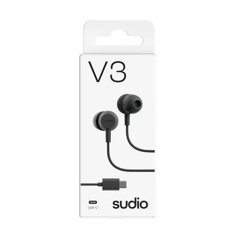 Sudio V3のコンパクトな新パッケージデザイン