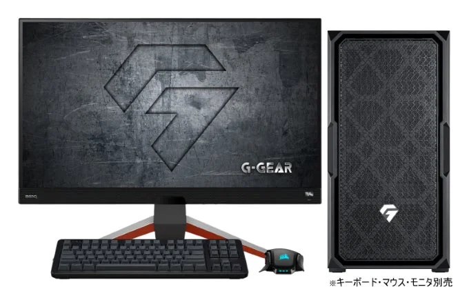 G-GEAR プレミアムミドルタワーケースのゲーミングPC