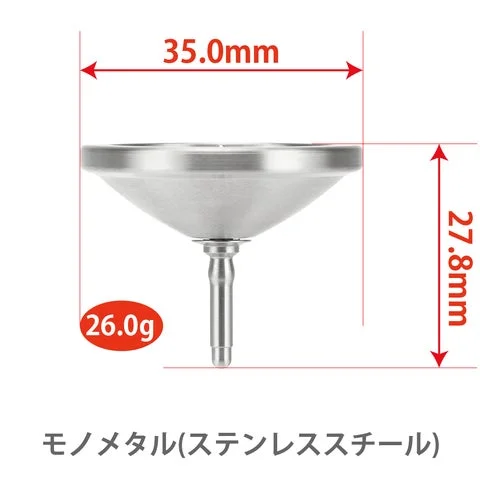 ビッグウィング picoのモノメタルモデルの仕様と重量