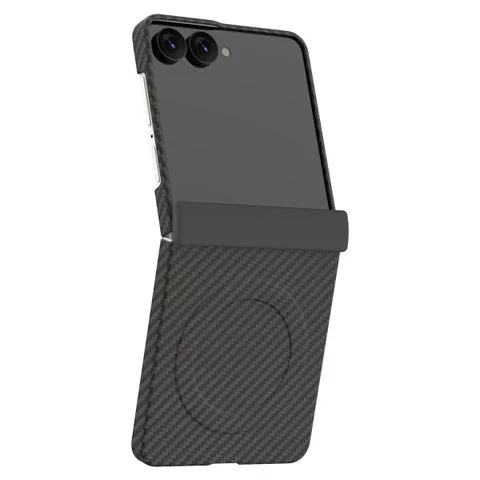 Galaxy Z Flip8用ARAMEE 360 Mケースのヒンジカバー部