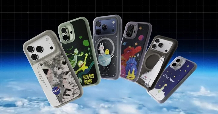 宇宙や成層圏をテーマにしたRHINOSHIELD AirXのスペシャルデザインコレクション