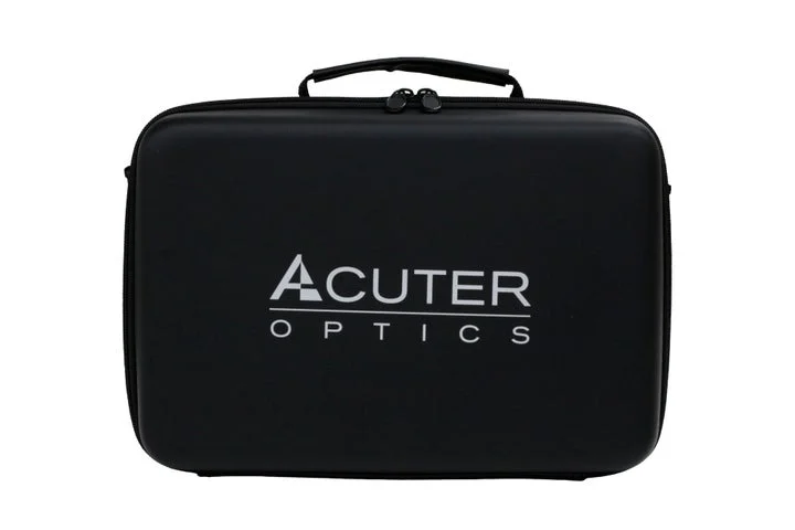 ACUTER OPTICSのロゴが入った専用キャリングケース。