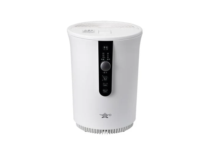 ホワイトのアラジン スチーム式加湿器本体