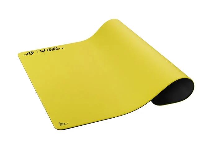 ROG Hone Control Ace L Vitality Editionの丸まった状態