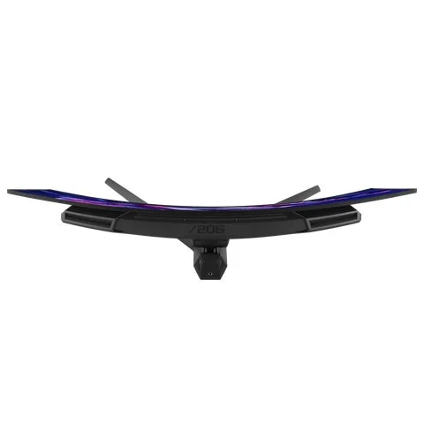 ROG Swift OLED PG34WCDNの曲面パネルの上面図