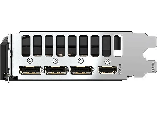 GeForce RTX 5060の背面インターフェース出力端子