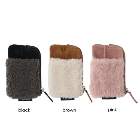 black、brown、pinkの3色展開のMouton pocket