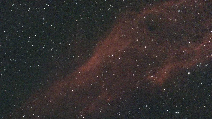 画像処理前の星雲写真