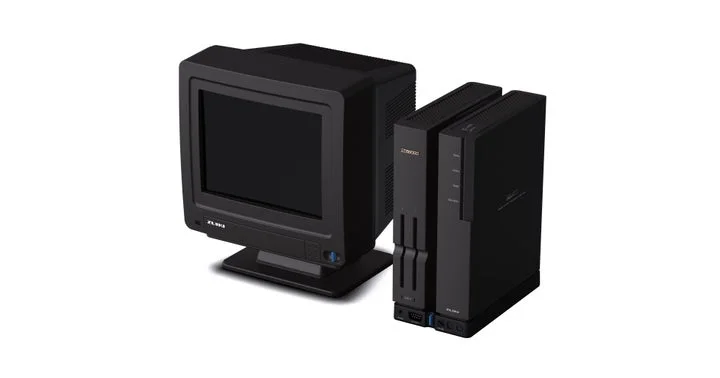 X68000 Z2本体と専用モニターのセット