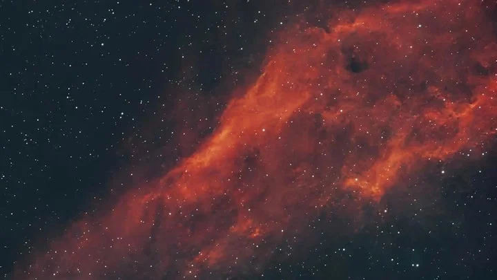 画像処理後の星雲写真