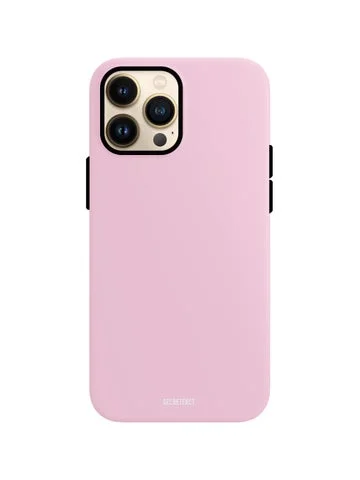 ピンク色のスマートフォンケース