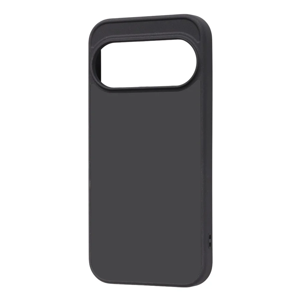 黒いマットな質感のスマートフォンケース