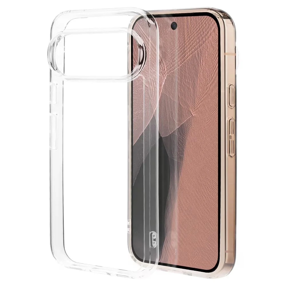 Pixel 11用クリアTPUケース(装着イメージ)