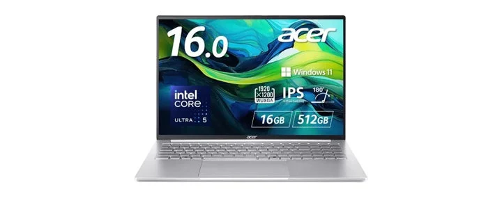 Swift Lite 16ノートパソコン