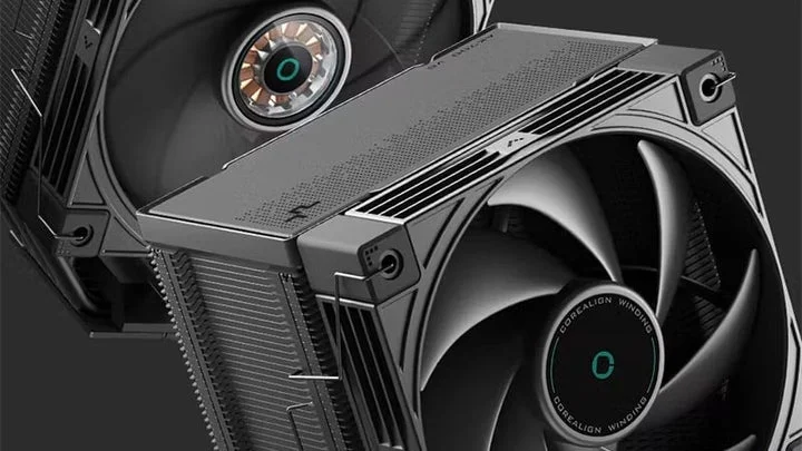 AK700 VCに搭載された高効率ファンの外観