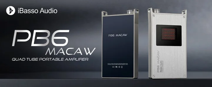iBasso AudioのポータブルヘッドホンアンプPB6 MACAW
