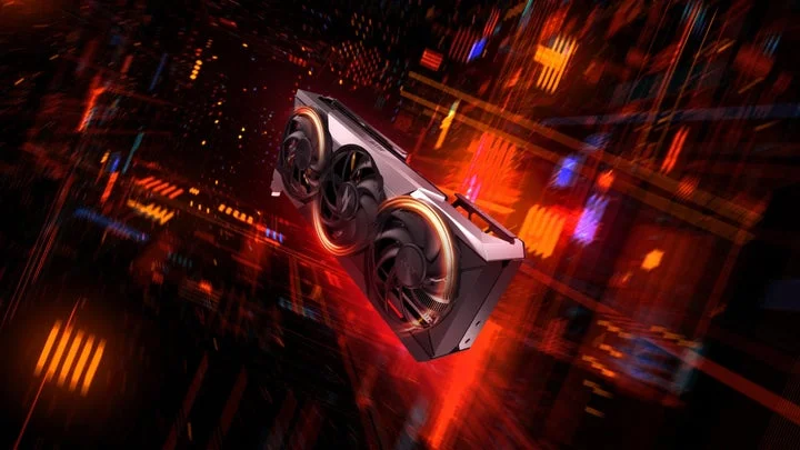 AMD Radeon RX 9070 XTグラフィックボードの製品画像