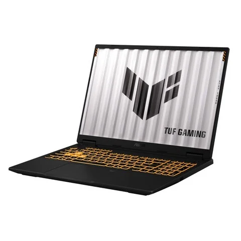 ASUS TUF Gaming 16の斜め前からの外観
