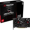PowerColor製グラフィックボードRX9050 8G-Aの製品パッケージと本体