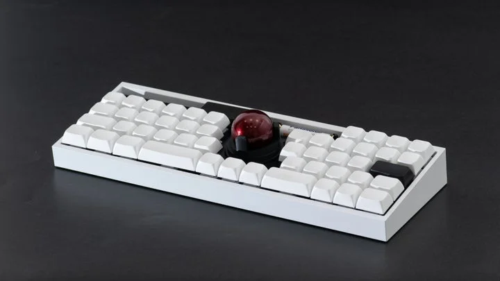 STEEPLECOREトラックボールセットのキーボードキット