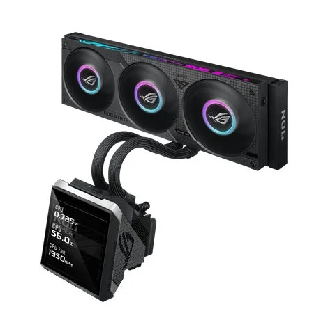 ROG STRIX SLC IV 360 ARGB LCD水冷クーラー（ブラックモデル）