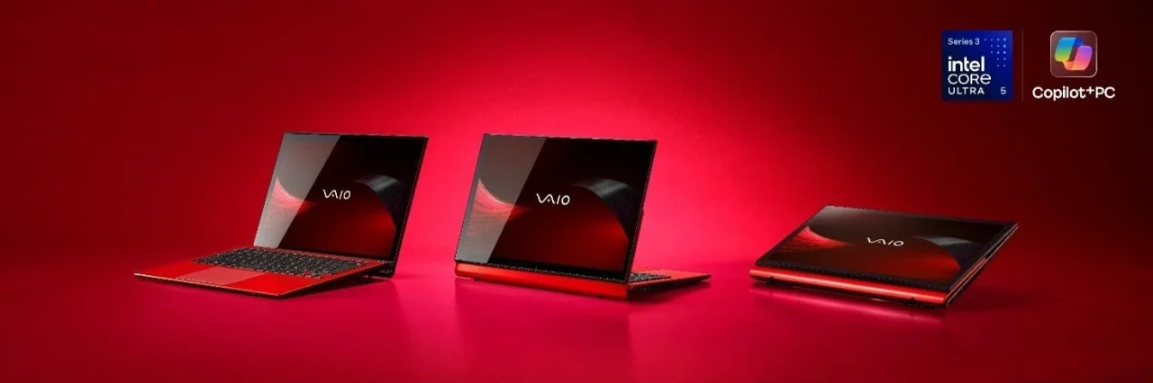 トリプルスタイルPC「VAIO® T」の3つのモードを示す製品ビジュアル