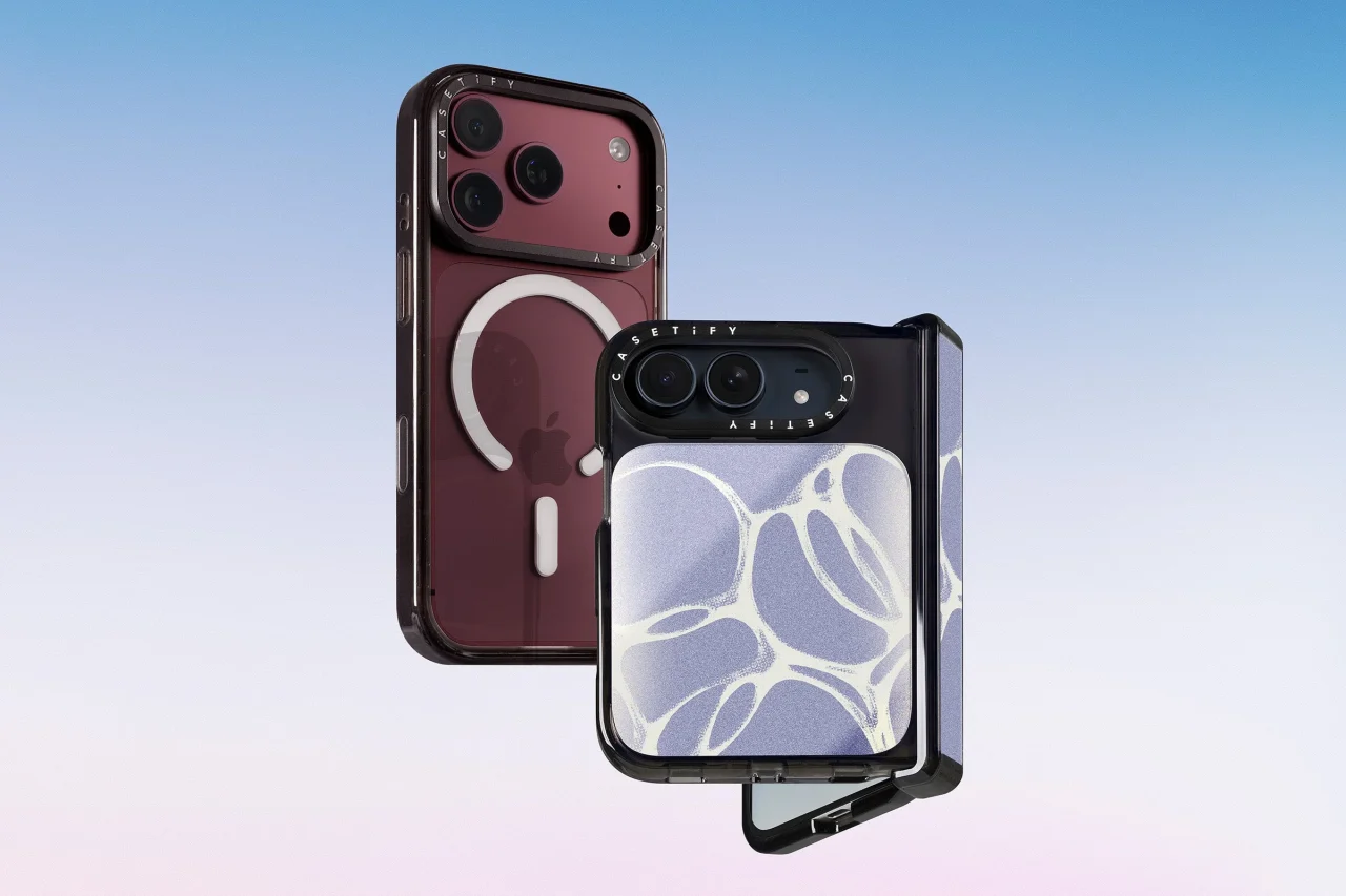 CASETiFY iPhone 18コレクションのスマホケース2台