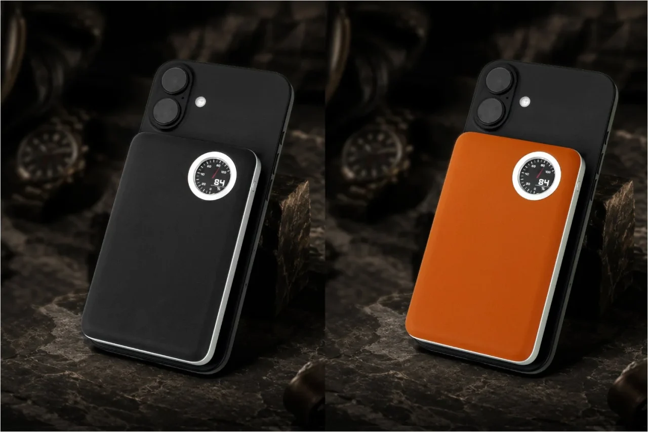 OWL-PBM10004Jシリーズのブラックとブラウンのレザー外装とあんしんモニター
