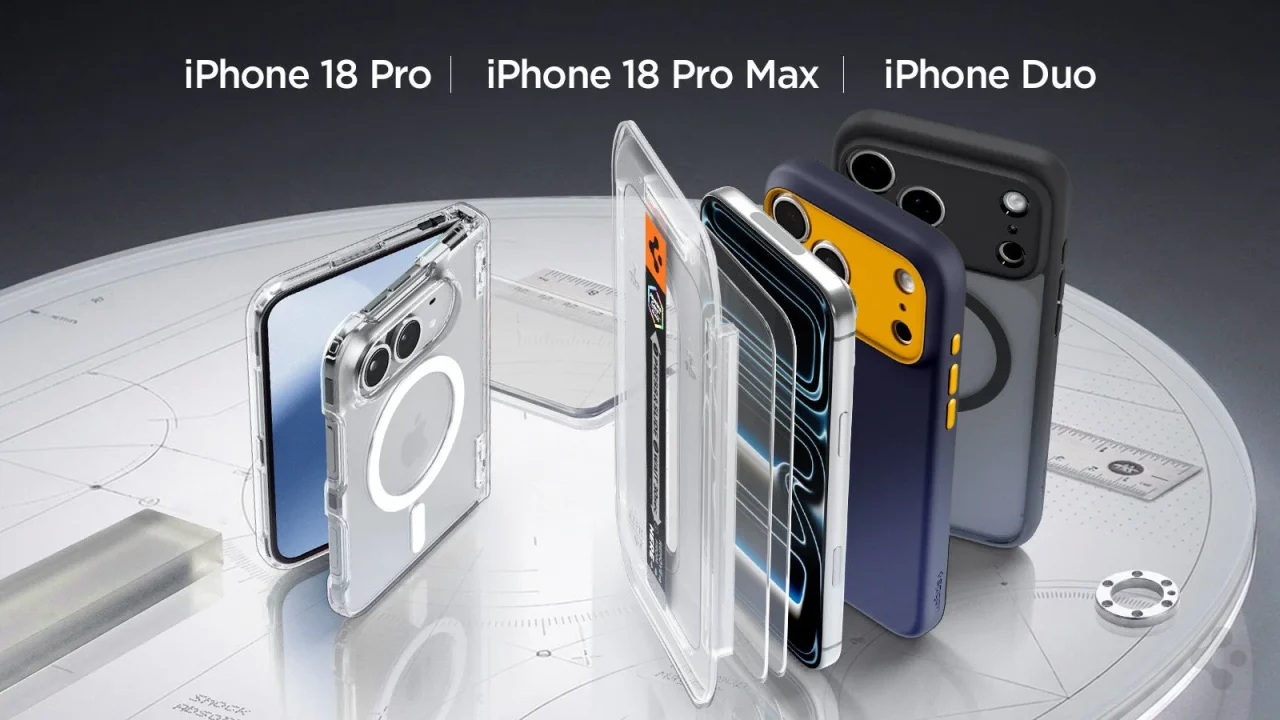 iPhone 18 Pro シリーズとiPhone DuoのSpigen製ケース群