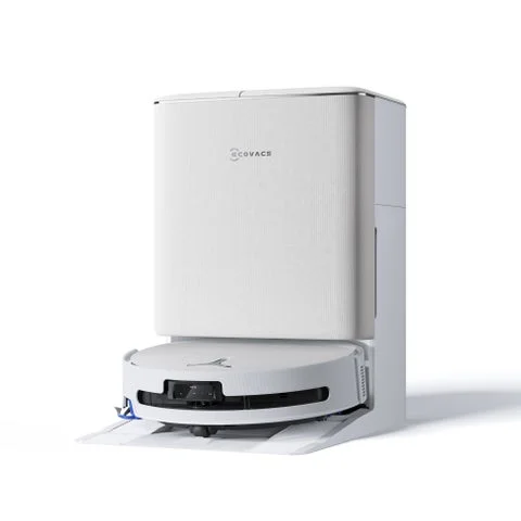 DEEBOT T90 OMNIのロボット掃除機本体とOMNIステーション