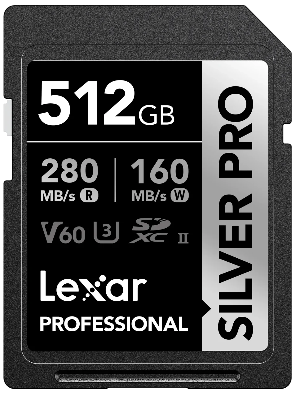 Lexar Professional V60 SDXC UHS-II カード SILVER PRO