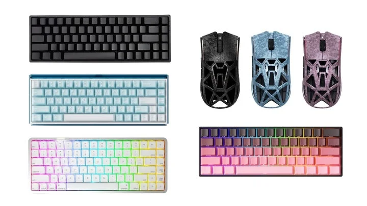 Akkoのキーボード、マウス、キースイッチなどの周辺機器一覧
