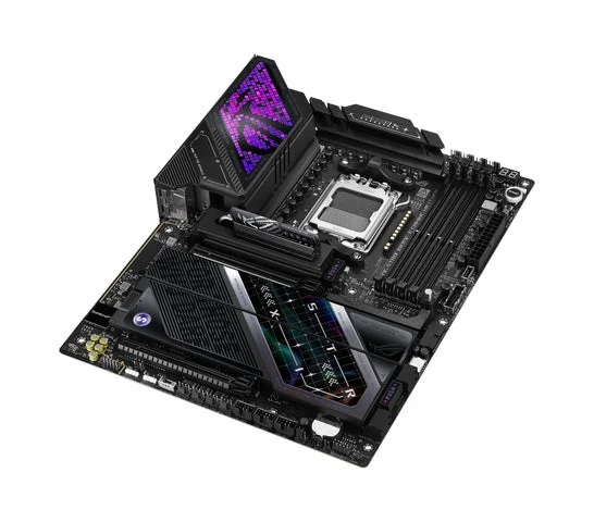 ROG STRIX X870E-E GAMING WIFI7 NEOの斜め視点