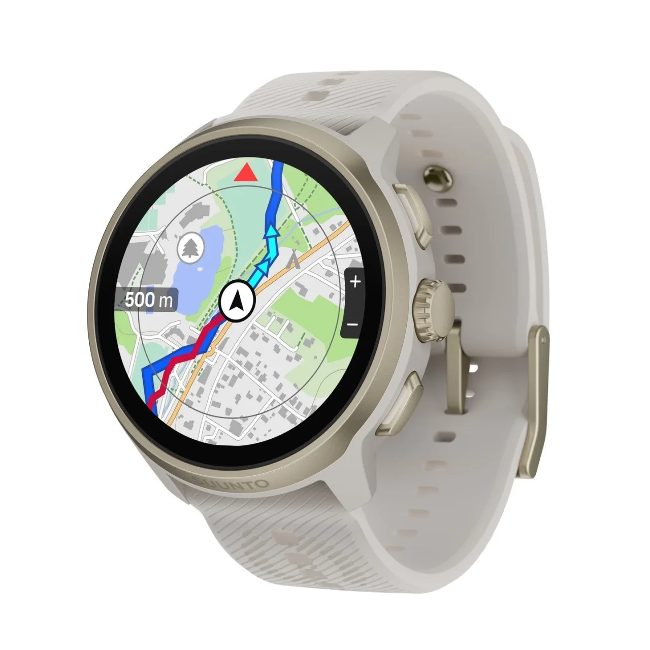 Suunto Run 2のオフラインマップ表示画面