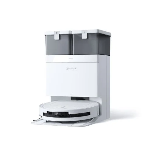 DEEBOT T50 OMNIのロボット掃除機本体とOMNIステーション