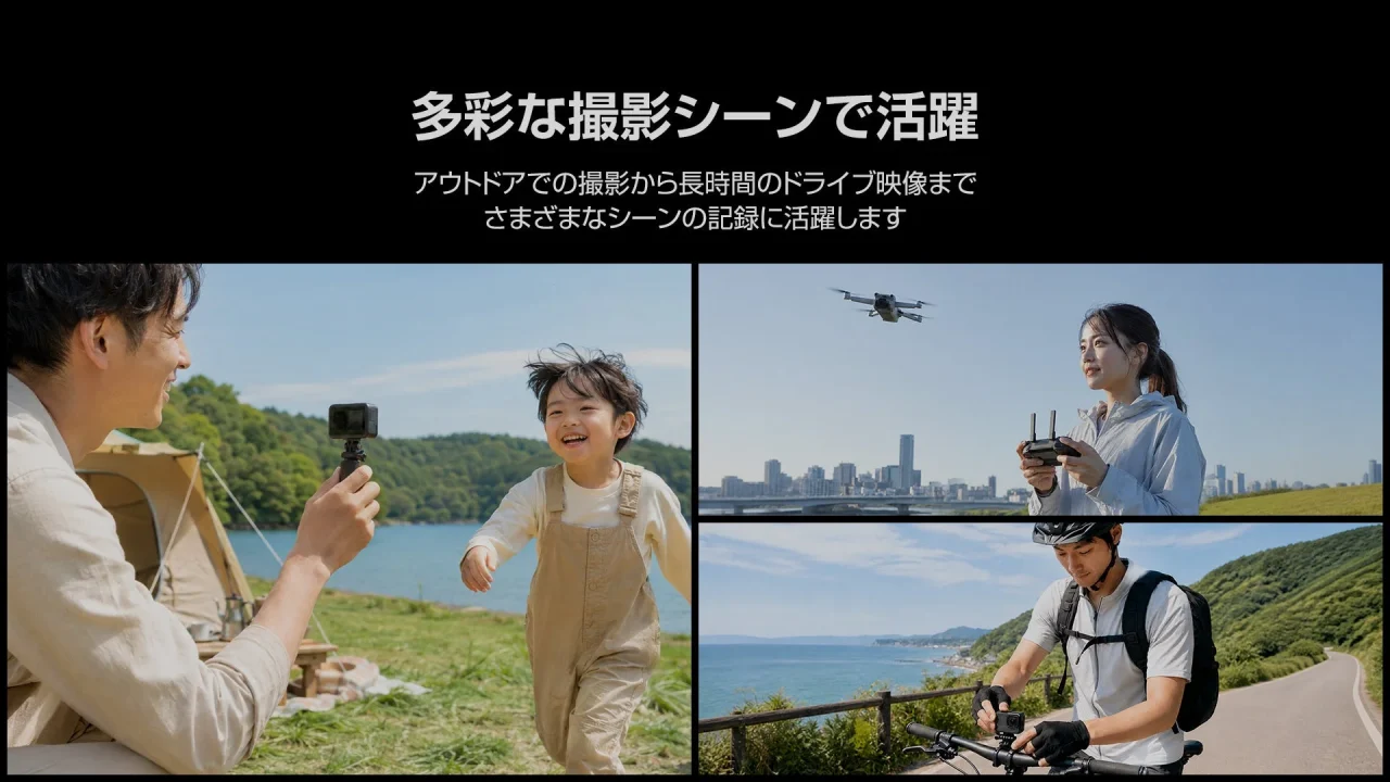 SUNEAST ULTIMATE PRO S275 GOLD Seriesの多彩な撮影シーンでの活躍