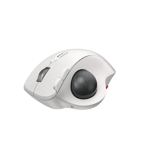 シルキーホワイトのトラックボールマウス製品単体