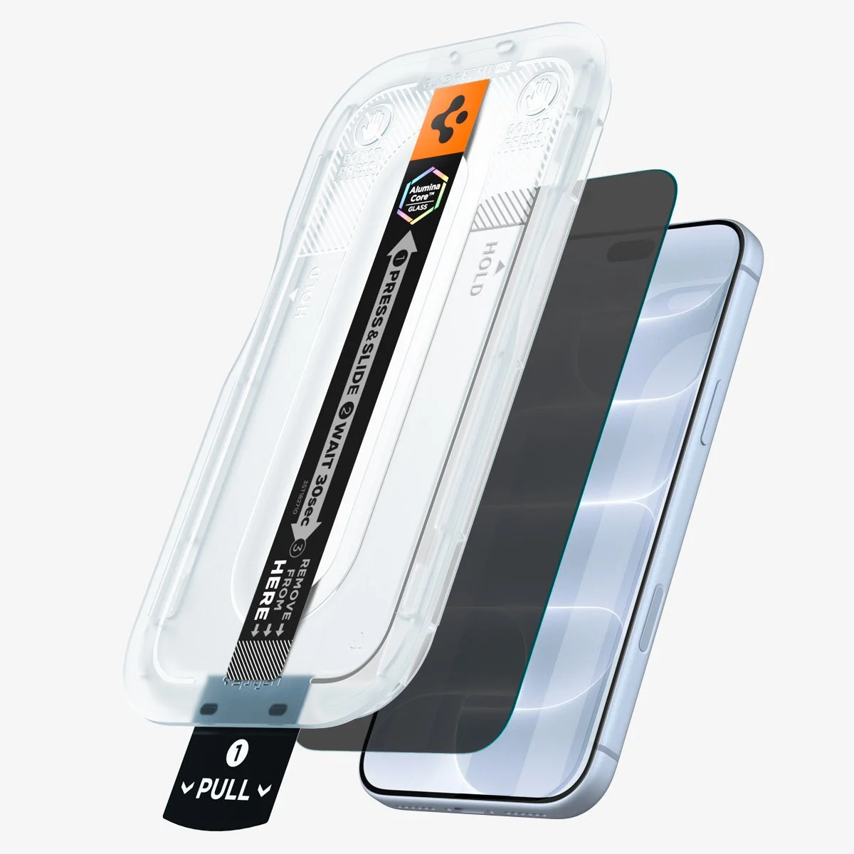 EZ Fit Pro プライバシーの貼り付けキットとフィルム、スマホのセット