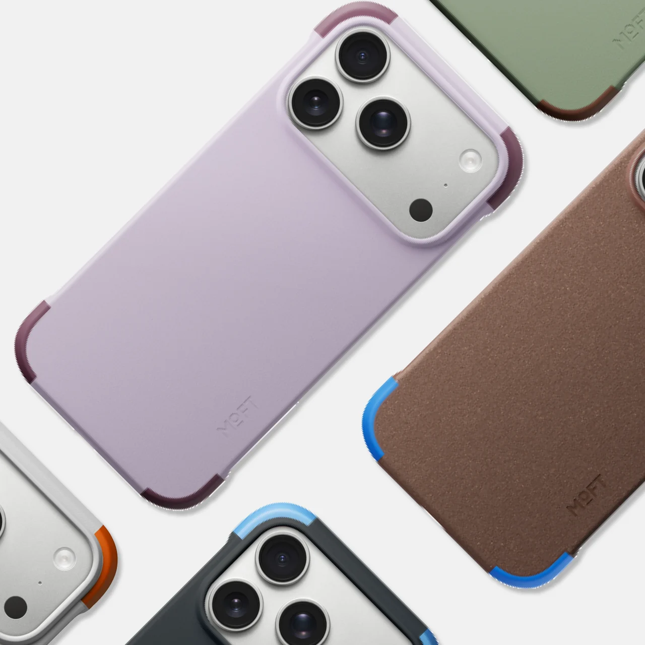 iPhone 18シリーズ用MagSafe対応バイカラーケースの複数色展開
