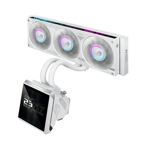 ROG STRIX SLC IV 360 ARGB LCD White EditionのLCD表示状